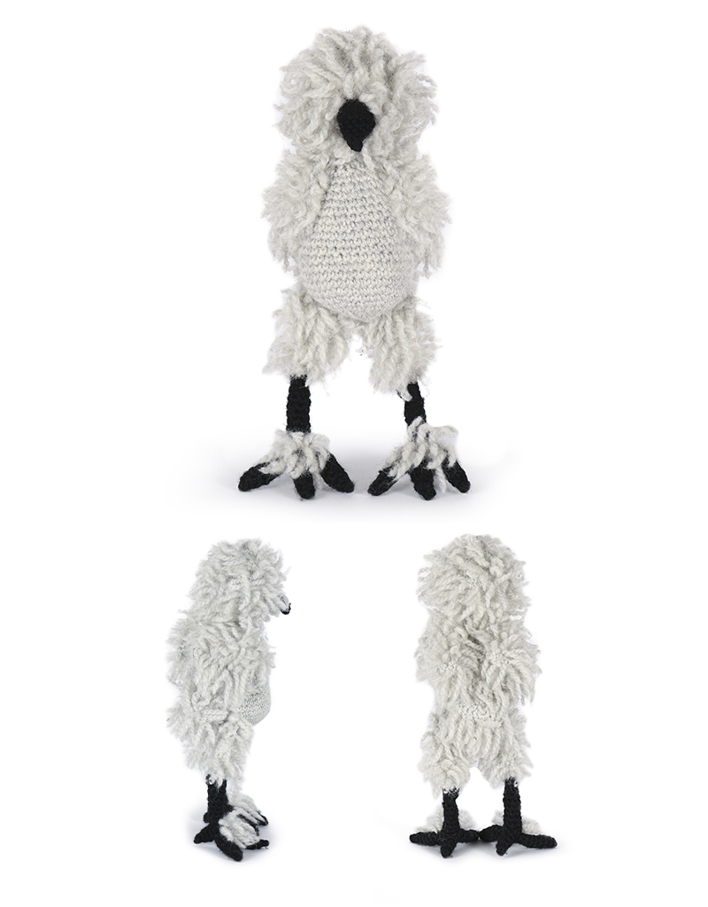 toft ed's animal tricia the silkie chicken amigurumi crochet